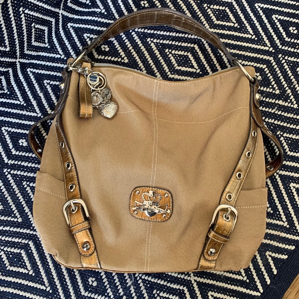 Kathy Van Zeeland Gold Purse